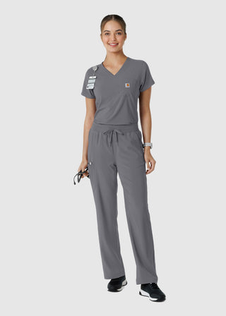 Carhartt Force Cross-Flex Women's Tuck-In Scrub Top