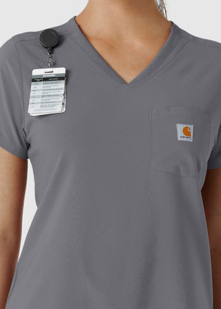 Carhartt Force Cross-Flex Women's Tuck-In Scrub Top