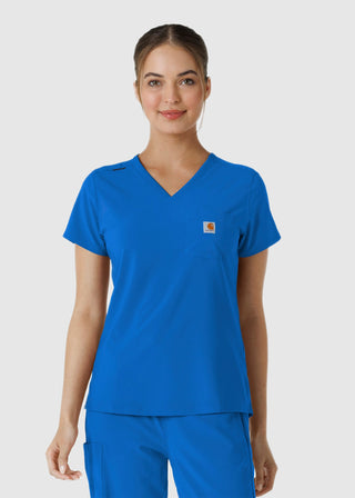 Carhartt Force Cross-Flex Women's Tuck-In Scrub Top