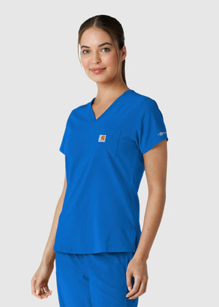 Carhartt Force Cross-Flex Women's Tuck-In Scrub Top