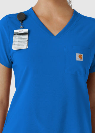Carhartt Force Cross-Flex Women's Tuck-In Scrub Top