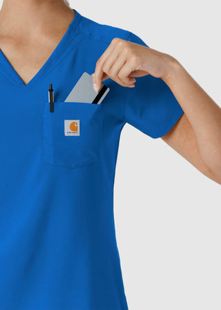 Carhartt Force Cross-Flex Women's Tuck-In Scrub Top