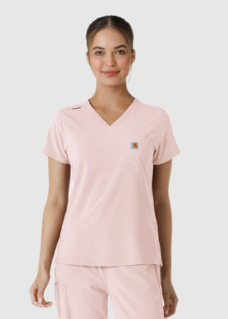 Carhartt Force Cross-Flex Women's Tuck-In Scrub Top