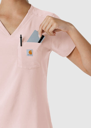 Carhartt Force Cross-Flex Women's Tuck-In Scrub Top