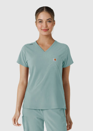 Carhartt Force Cross-Flex Women's Tuck-In Scrub Top