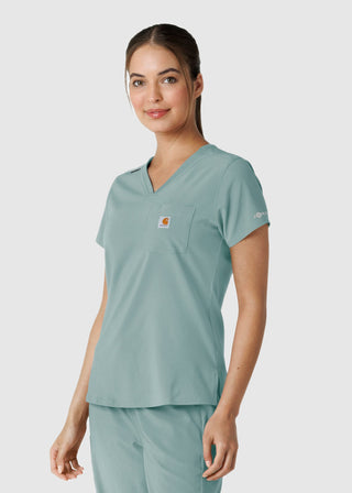 Carhartt Force Cross-Flex Women's Tuck-In Scrub Top