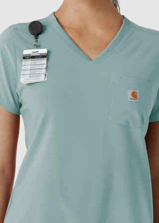 Carhartt Force Cross-Flex Women's Tuck-In Scrub Top
