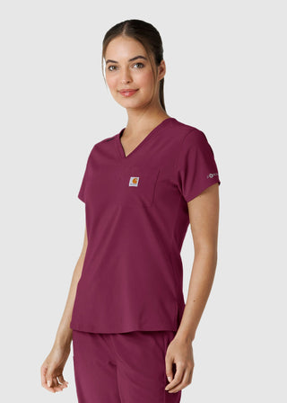 Carhartt Force Cross-Flex Women's Tuck-In Scrub Top