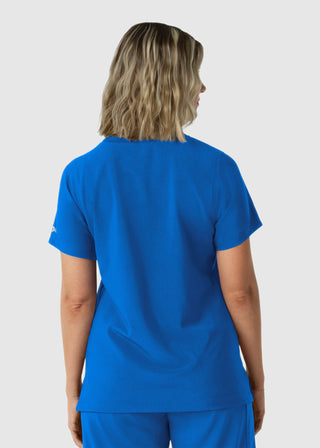 Wink Scrubs Carhartt Force Cross-Flex Women's Crew Neck Scrub Top