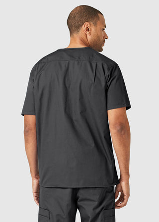 Carhartt Men's Solid V-Neck Three Pocket Scrub Top