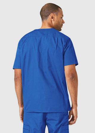 Carhartt Men's Solid V-Neck Three Pocket Scrub Top