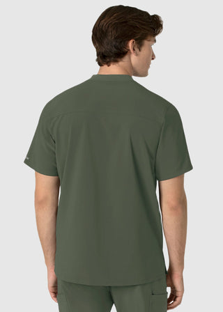 Carhartt Force Cross-Flex Men's Henley Scrub Top