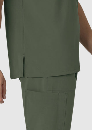 Carhartt Force Cross-Flex Men's Henley Scrub Top