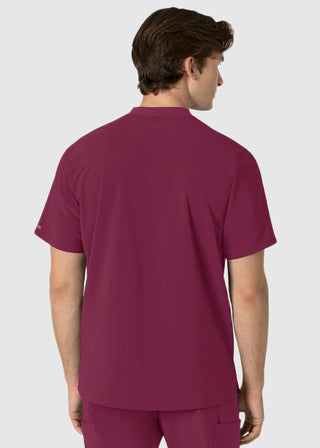 Carhartt Force Cross-Flex Men's Henley Scrub Top