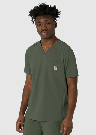 Carhartt Force Cross-Flex Men's V-Neck Scrub Top
