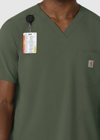 Carhartt Force Cross-Flex Men's V-Neck Scrub Top