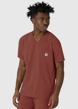 Carhartt Force Cross-Flex Men's V-Neck Scrub Top
