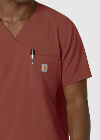 Carhartt Force Cross-Flex Men's V-Neck Scrub Top
