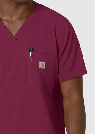 Carhartt Force Cross-Flex Men's V-Neck Scrub Top