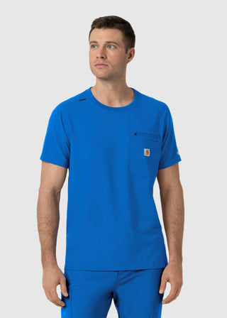 Wink Scrubs Carhartt Force Cross-Flex Men's Crew Neck Scrub Top