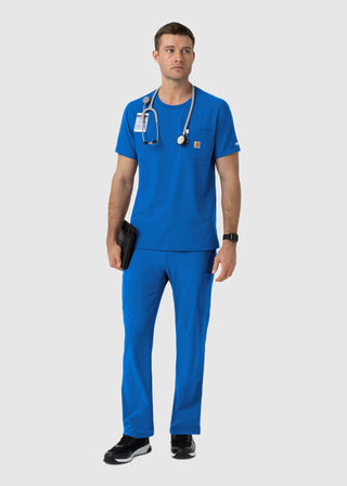 Wink Scrubs Carhartt Force Cross-Flex Men's Crew Neck Scrub Top