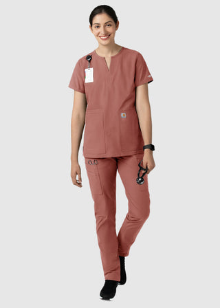 Carhartt Women's Straight Leg Scrub Petite Pant