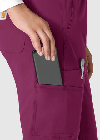 Carhartt Women's Straight Leg Scrub Petite Pant