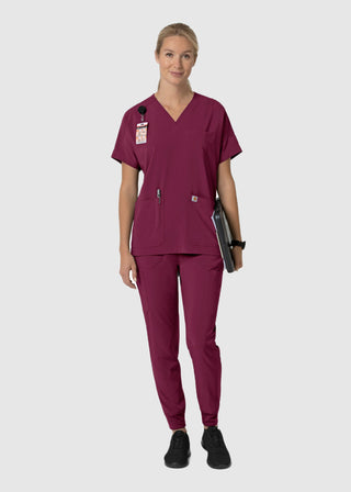 Carhartt Force Cross-Flex Women's Cargo Jogger Scrub Pant