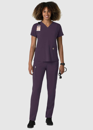 Carhartt Force Cross-Flex Women's Straight Leg Cargo Scrub Pant