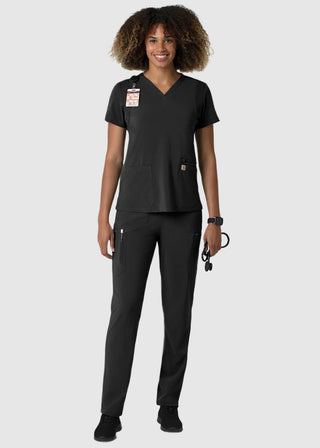 Carhartt Force Cross-Flex Women's Straight Leg Cargo Scrub Pant