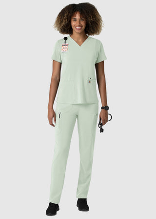 Carhartt Force Cross-Flex Women's Straight Leg Cargo Scrub Pant