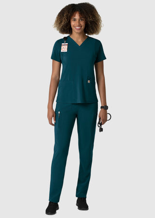 Carhartt Force Cross-Flex Women's Straight Leg Cargo Scrub Pant