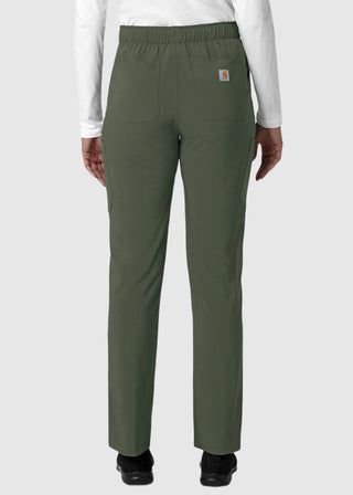 Carhartt Force Cross-Flex Women's Straight Leg Cargo Scrub Pant