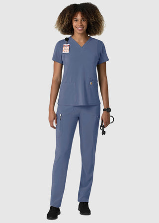 Carhartt Force Cross-Flex Women's Straight Leg Cargo Scrub Pant