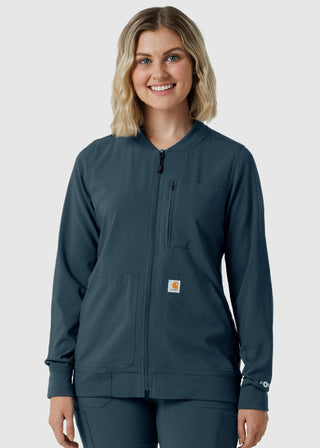 Wink Scrubs Carhartt Force Cross-Flex Women's Lightweight Scrub Jacket