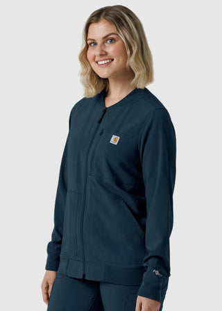 Wink Scrubs Carhartt Force Cross-Flex Women's Lightweight Scrub Jacket