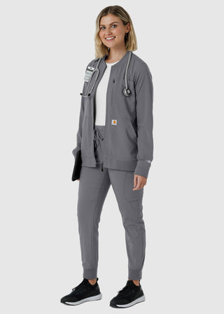 Wink Scrubs Carhartt Force Cross-Flex Women's Lightweight Scrub Jacket