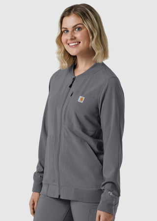 Wink Scrubs Carhartt Force Cross-Flex Women's Lightweight Scrub Jacket