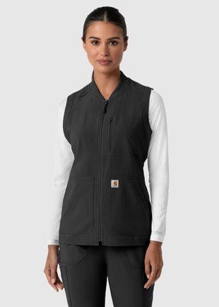 Wink Scrubs Carhartt Force Cross-Flex Women's Lightweight Scrub Vest