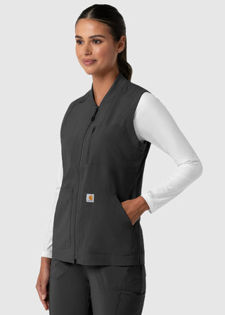 Wink Scrubs Carhartt Force Cross-Flex Women's Lightweight Scrub Vest