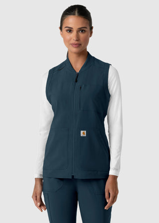 Wink Scrubs Carhartt Force Cross-Flex Women's Lightweight Scrub Vest