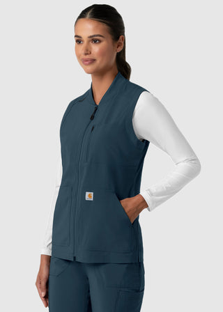 Wink Scrubs Carhartt Force Cross-Flex Women's Lightweight Scrub Vest