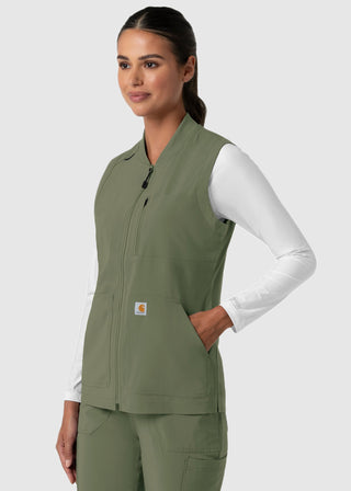 Wink Scrubs Carhartt Force Cross-Flex Women's Lightweight Scrub Vest