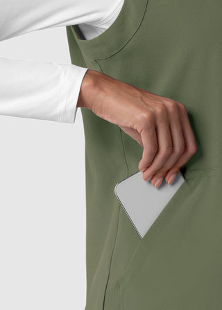 Wink Scrubs Carhartt Force Cross-Flex Women's Lightweight Scrub Vest