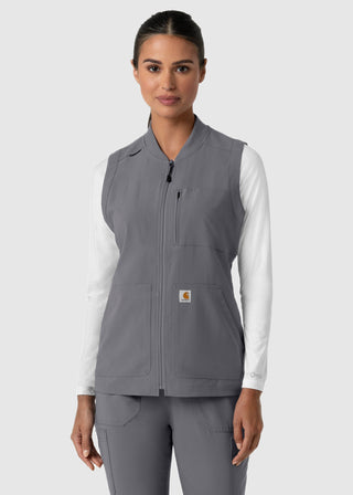 Wink Scrubs Carhartt Force Cross-Flex Women's Lightweight Scrub Vest