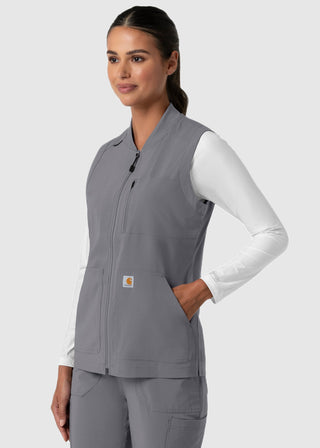 Wink Scrubs Carhartt Force Cross-Flex Women's Lightweight Scrub Vest
