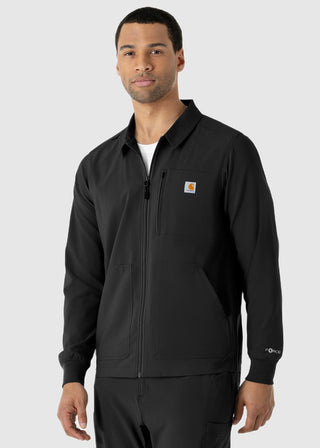 Wink Scrubs Carhartt Force Cross-Flex Men's Lightweight Scrub Jacket