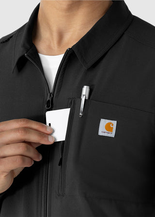 Wink Scrubs Carhartt Force Cross-Flex Men's Lightweight Scrub Jacket
