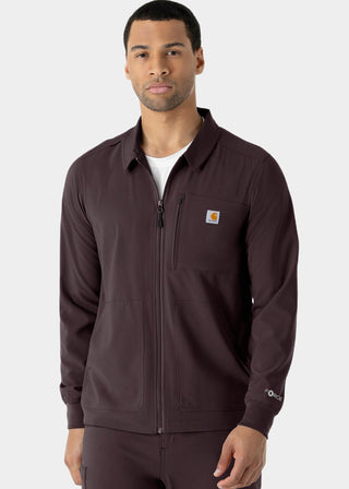 Wink Scrubs Carhartt Force Cross-Flex Men's Lightweight Scrub Jacket