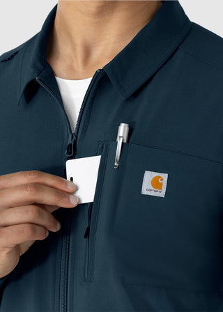 Wink Scrubs Carhartt Force Cross-Flex Men's Lightweight Scrub Jacket